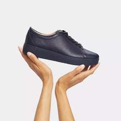 FitFlop - Rally Leather Trainers