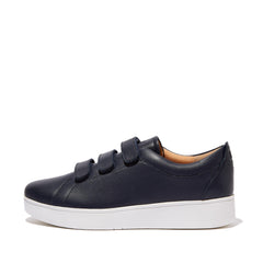 FitFlop - Rally Quick Stick Leather Sneakers