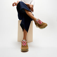FitFlop - Retro-Q FF Cord Fabric/Suede Trainers
