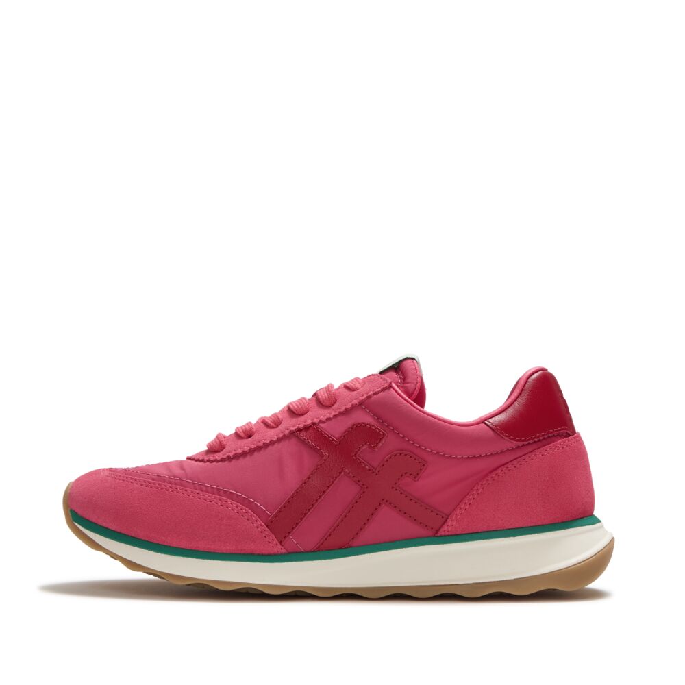 FitFlop - Retro-Q FF Fabric/Suede Sneakers
