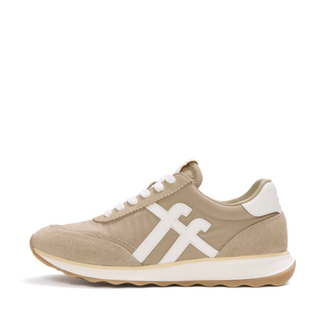 FitFlop - RETRO-Q FF Fabric/Suede Trainers