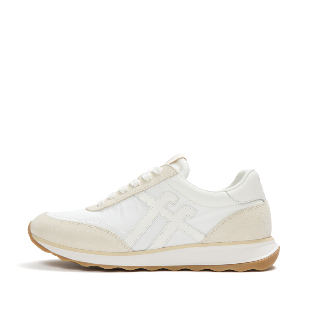 FitFlop - RETRO-Q FF Fabric/Suede Trainers