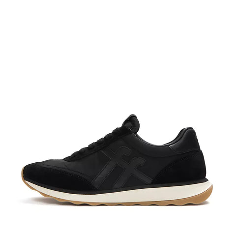 FitFlop - Retro-Q FF Mens Fabric/Suede Trainers