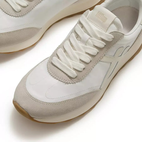 FitFlop - Retro-Q FF Mens Fabric/Suede Trainers