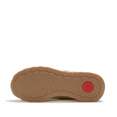 FitFlop - Retro-Q FF Metallic-Fabric/Suede Sneakers