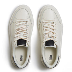 FitFlop - RTG Blanket-Stitch Leather Sneakers