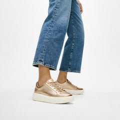 FitFlop - RTG Metallic-Leather Sneakers