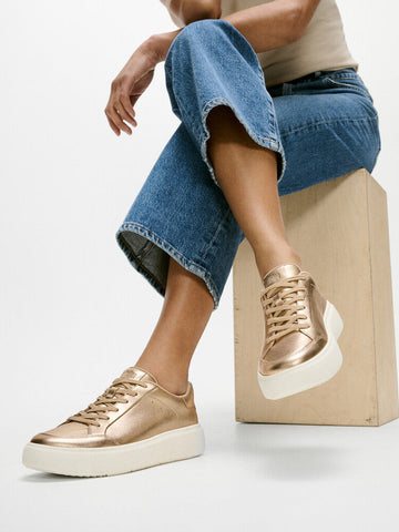 FitFlop - RTG Metallic-Leather Trainers