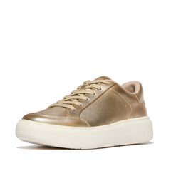 FitFlop - RTG Metallic-Leather Sneakers