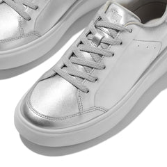 FitFlop - RTG Metallic-Leather Sneakers