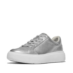 FitFlop - RTG Metallic-Leather Sneakers