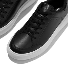 FitFlop - RTG Sequin-Backtab Leather Sneakers
