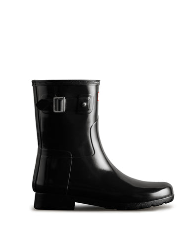 Hunter - Refined Short Gloss Boot