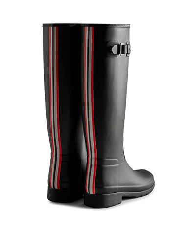 Hunter - Mens Refined Tall Stripe Boot