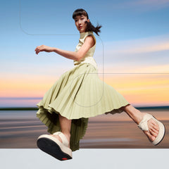 FitFlop - F-Mode Knot Soft-Leather Flatform Toe-Post Sandals