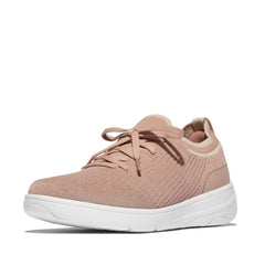 FitFlop - Super-Q Knit Slip-On Laced Trainers