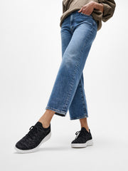 FitFlop - Super-Q Knit Slip-On Laced Sneakers