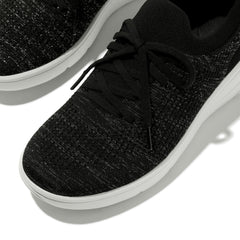 FitFlop - Super-Q Knit Slip-On Laced Sneakers