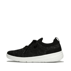 FitFlop - Super-Q Knit Slip-On Laced Sneakers