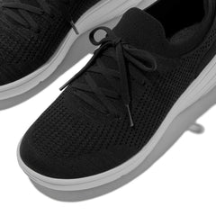 FitFlop - Super-Q Knit Slip-On Laced Trainers