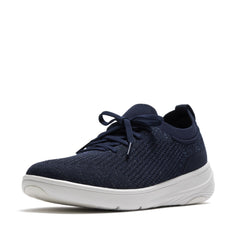 FitFlop - Super-Q Knit Slip-On Laced Trainers