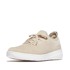 FitFlop - Super-Q Knit Slip-On Laced Sneakers