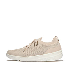 FitFlop - Super-Q Knit Slip-On Laced Sneakers