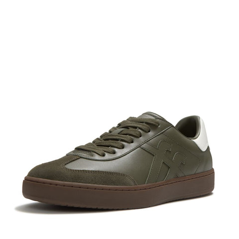 FitFlop - The Dash Mens T-Toe Leather Trainers