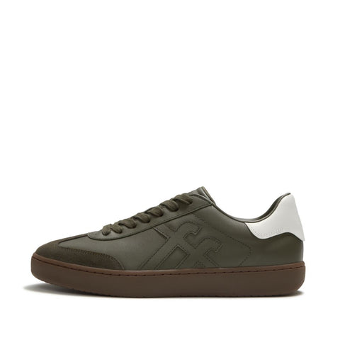 FitFlop - The Dash Mens T-Toe Leather Trainers