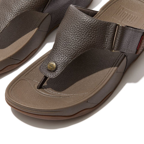 FitFlop - Trakk II Mens Leather Flip-Flops