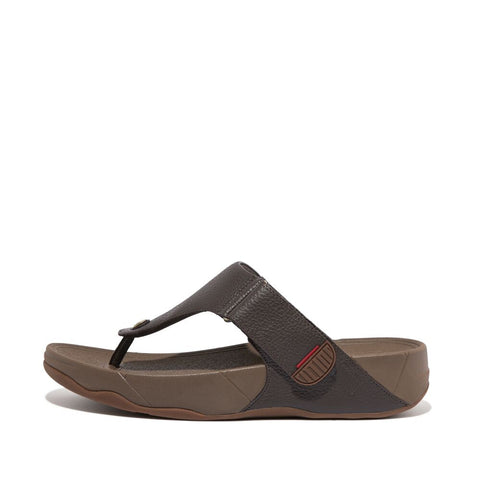 FitFlop - Trakk II Mens Leather Flip-Flops
