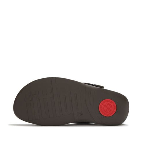 FitFlop - Trakk II Mens Leather Toe-Post Sandals