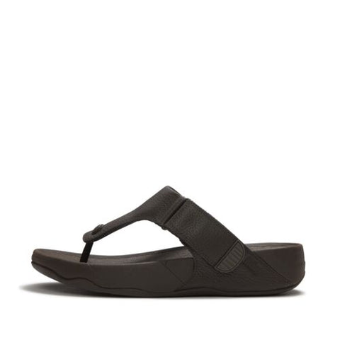 FitFlop - Trakk II Mens Leather Toe-Post Sandals