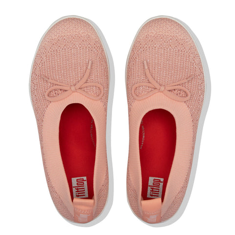 FitFlop Überknit Ballet Pumps With Bow