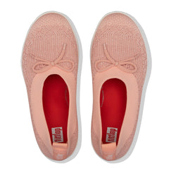 FitFlop - Uberknit Slip-On Bow Ballerina