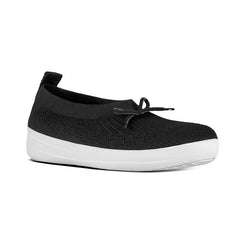 FitFlop - Uberknit Slip-On Bow Ballerina