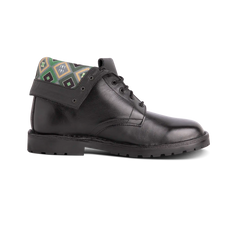 The Veldskoen MoveMe Ranger Boot (Black Leather with Black Sole)