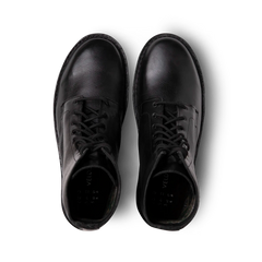 The Veldskoen MoveMe Ranger Boot (Black Leather with Black Sole)