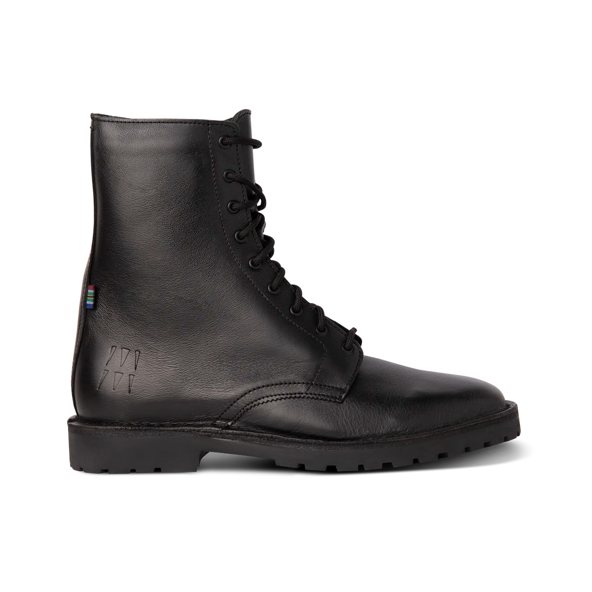 The Veldskoen MoveMe Ranger Boot (Black Leather with Black Sole)