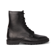 The Veldskoen MoveMe Ranger Boot (Black Leather with Black Sole)