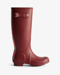 Hunter - Women's Tri-Colour Logo Backstrap Tall Wellington Boots