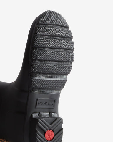 Hunter - Women's Leopard Print Backstrap Tall Wellington Boots