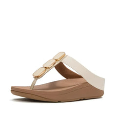 FitFlop - Lulu Glossy Button Toe-Post Sandals