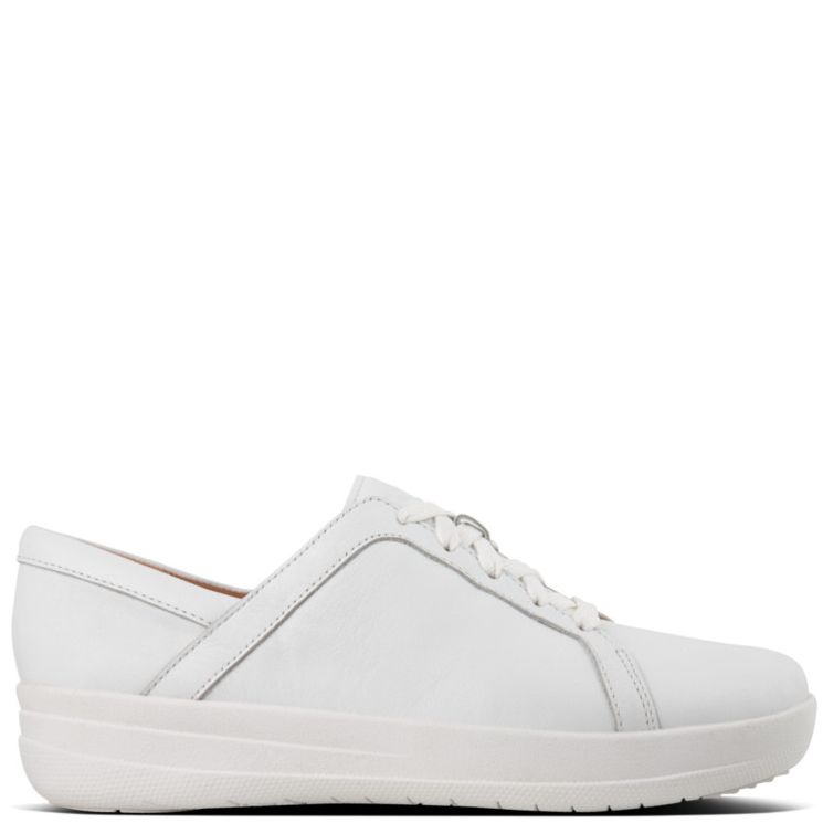 FitFlop Women's Low-Top Trainers, Leather, Urban White, 11: Buy Online at  Best Price in UAE - Amazon.ae