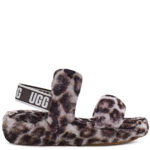 UGG Oh Yeah Panther Print-Stormy Grey - Size 5