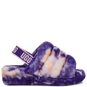UGG Fluff  Yeah Slide Marble Violet Night - Size 5