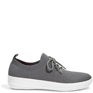 FitFlop - F-Sporty Uberknit Sneakers Metallic Pewter/Grey