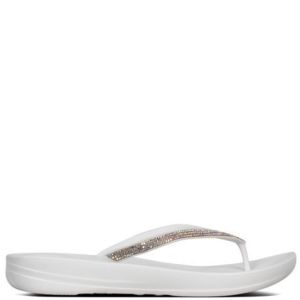 FitFlop iQushion Sparkle Urban White