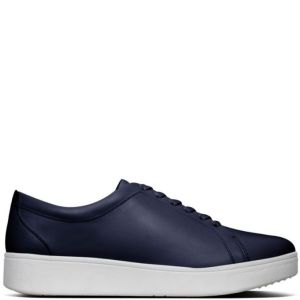 FitFlop Rally Leather Sneaker Maritime Blue