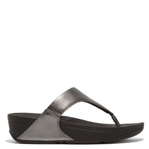 FitFlop Lulu Leather Classic Pewter Mix